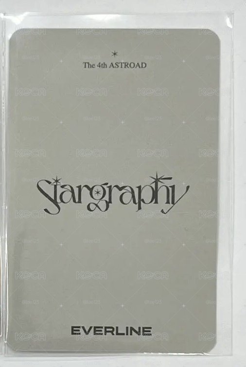 Stargraphy MD card CHA EUN WOO