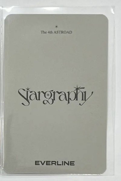 Stargraphy MD card CHA EUN WOO