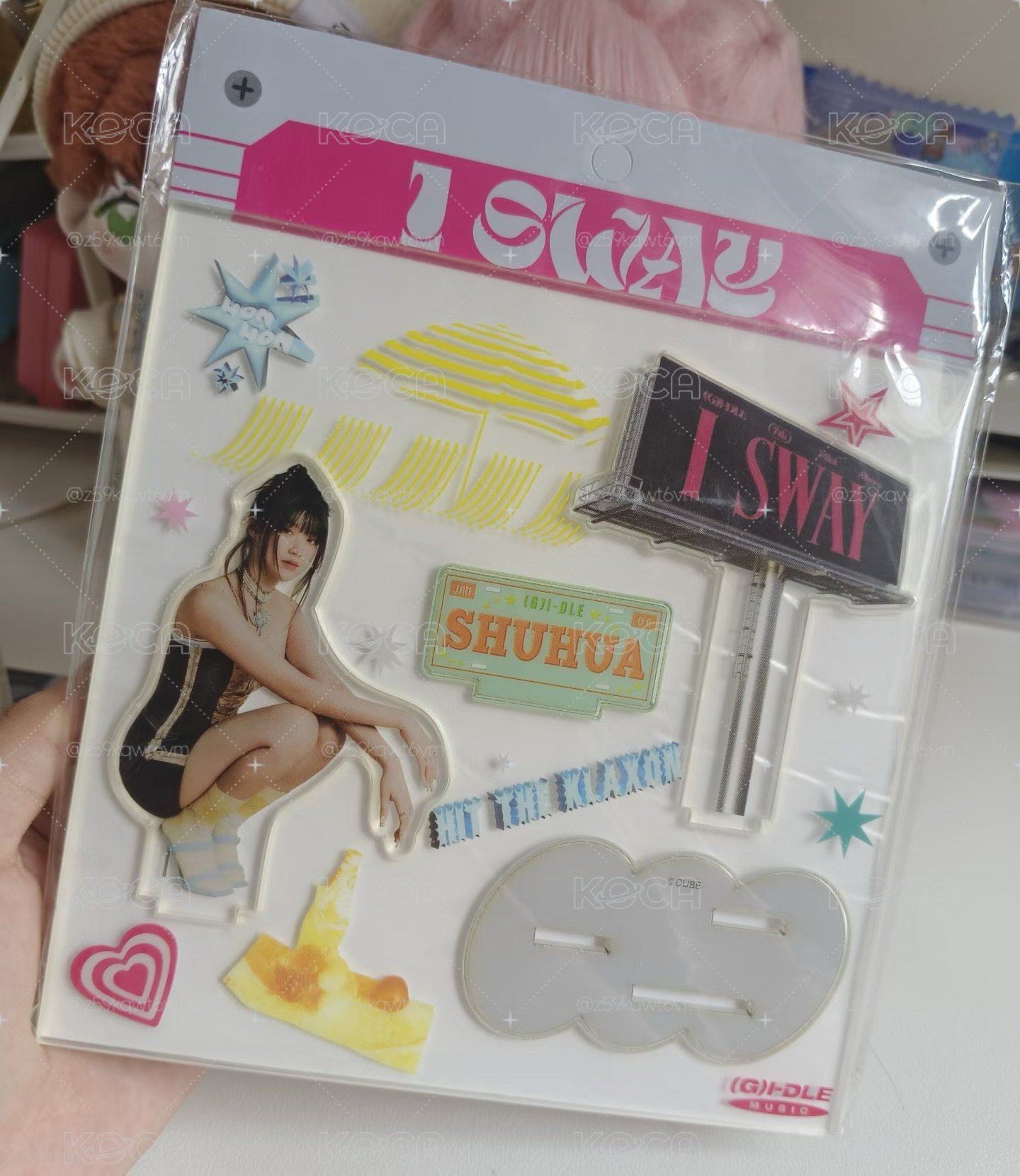 刷迷七立牌