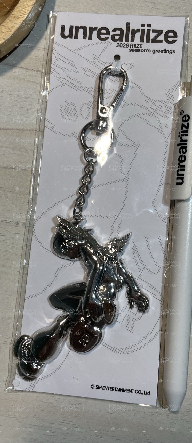 年曆吊飾與筆合售