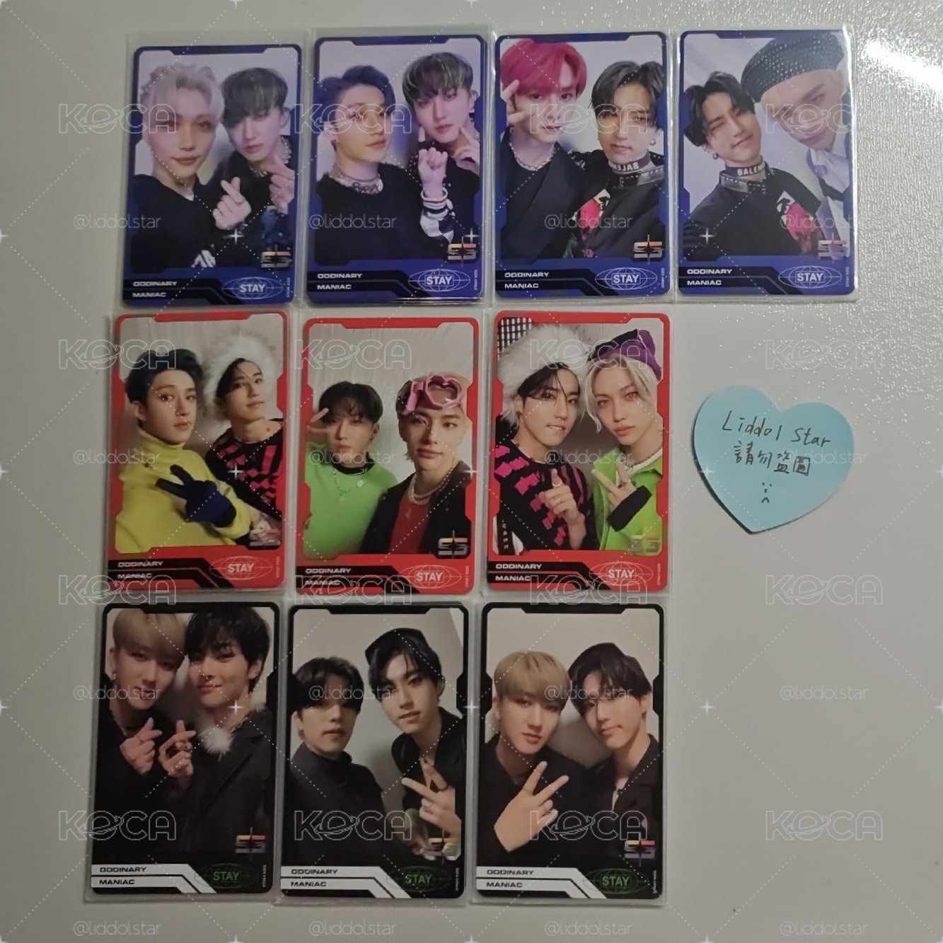 Stray Kids ODDINARY 雙人卡