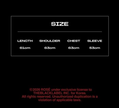 ROSIE Game boy帽T Blackpink