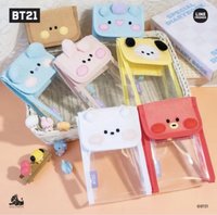 BT21 側背包 BT21 minini pvc 透明 小包 娃包