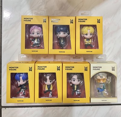 BTS tinytan 螢幕掛娃 公仔