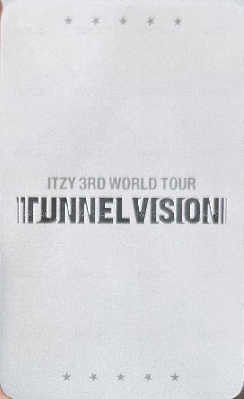 三巡 首爾場 DAY2 入場卡 / 場限卡  背面