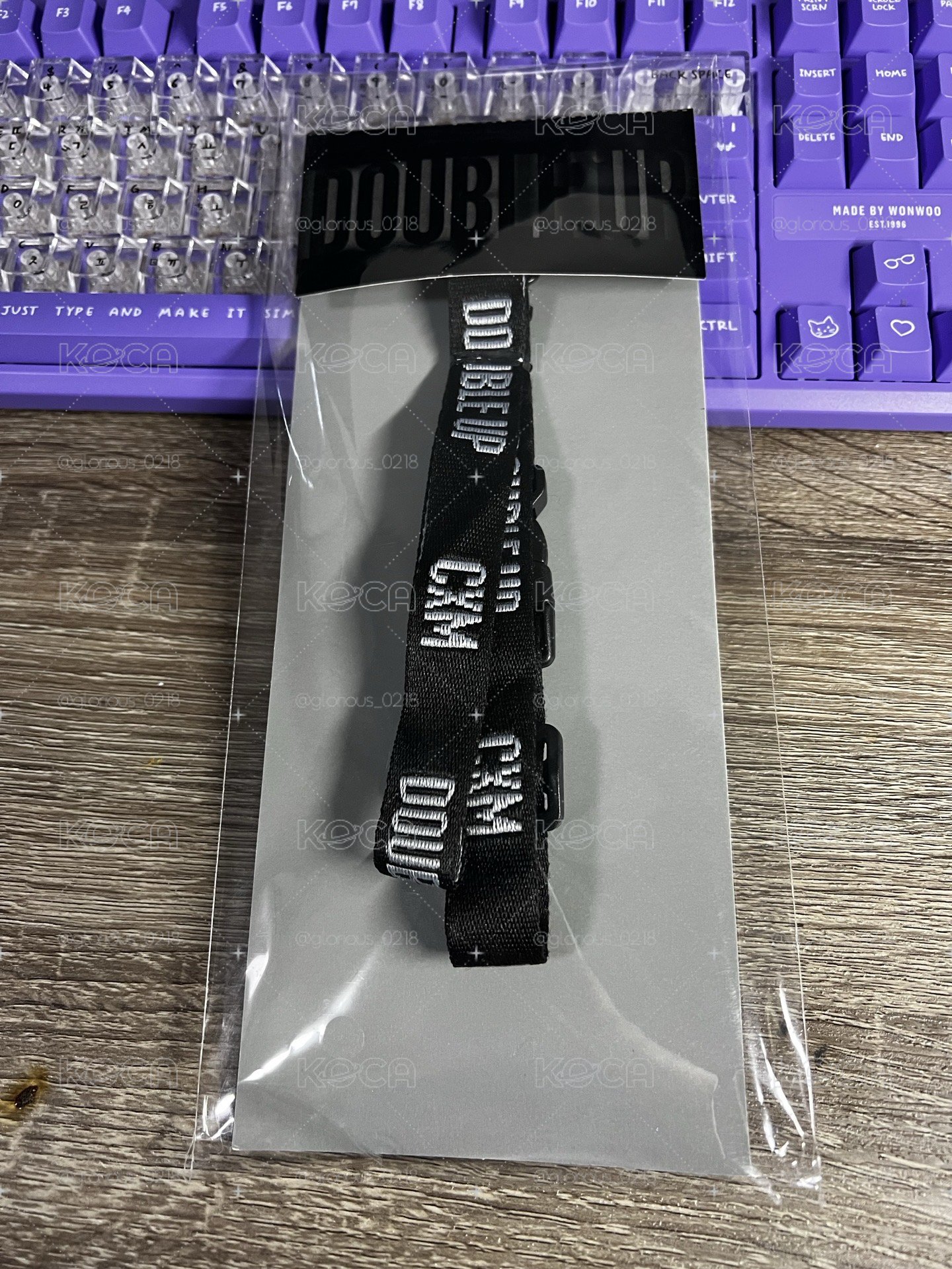 CxM DOUBLE UP 哲奎場週 手機掛繩