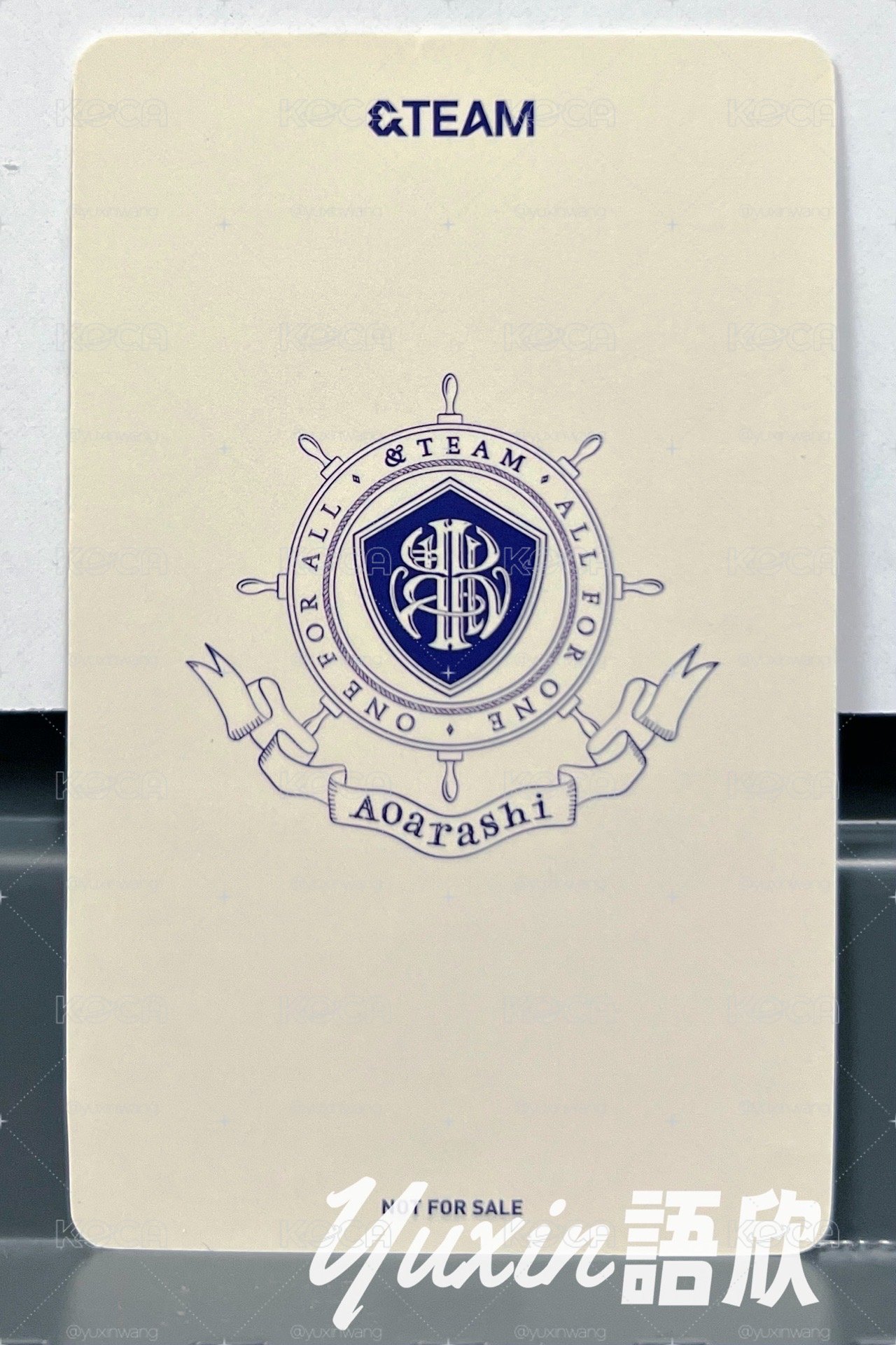 現貨✅ &TEAM TAKI 青嵐 Aoarashi 專輯 UNIVERSAL 環球 LD4.0 特典 小卡