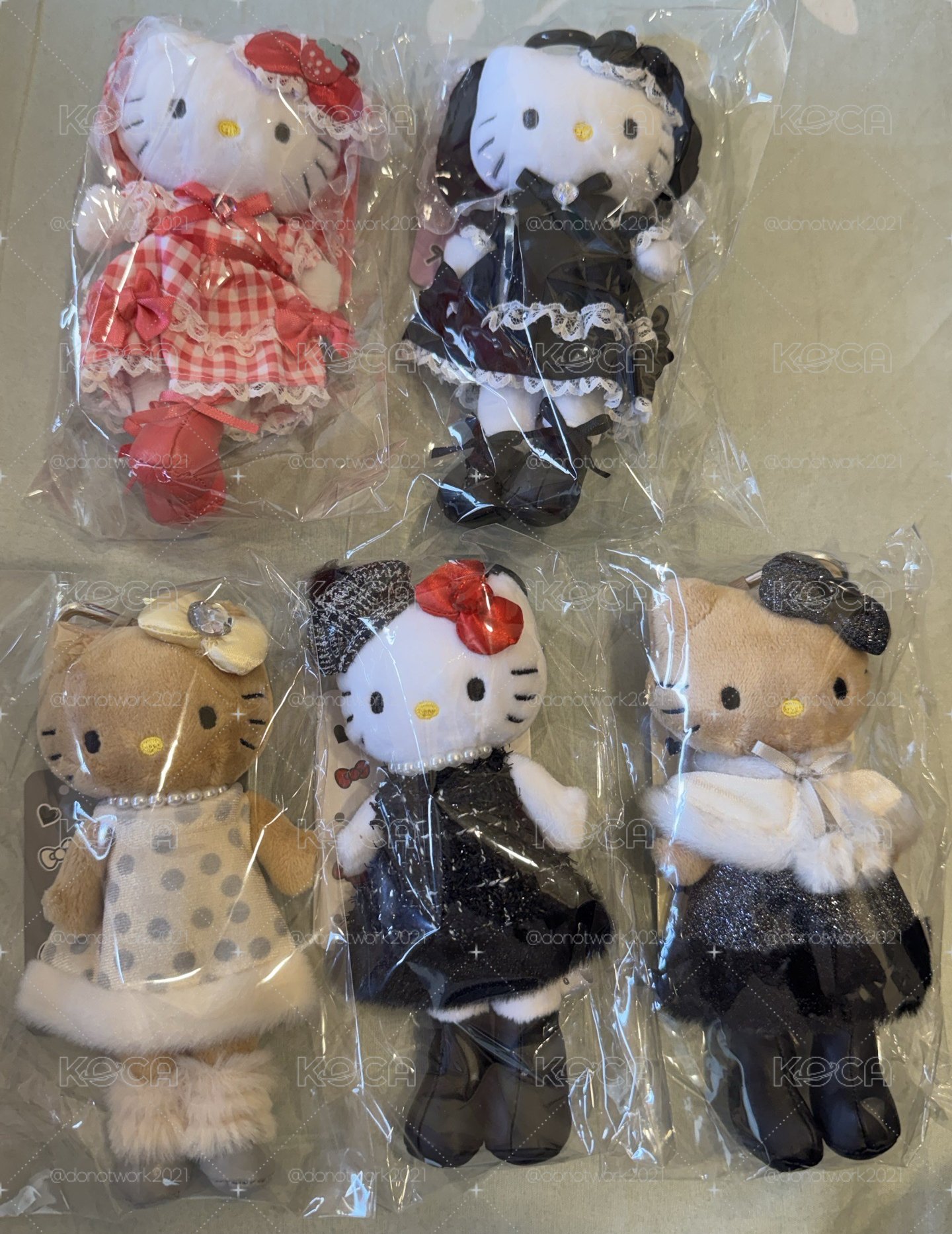 Hello Kitty長腿系列 冬日(可當綁物）