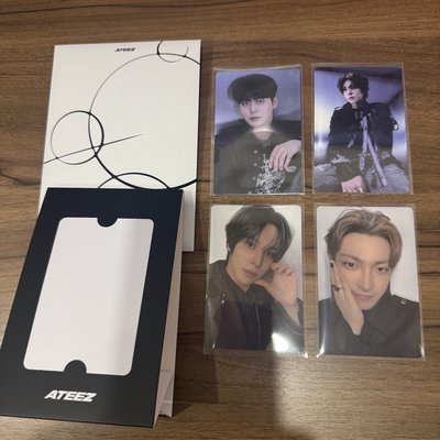 ATEEZ GH4 PB白版+POCA全專 (圖上全部)