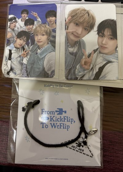 KickFlip fancon首爾場 入場卡/粽卡/sc入場卡