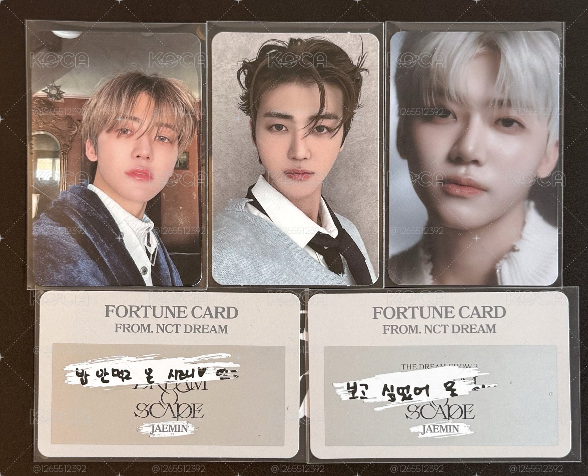 羅渽民 小卡 istj tds2 特典卡 刮刮卡 nct dream