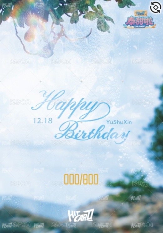 雙軌 戲劇卡 800編 背面