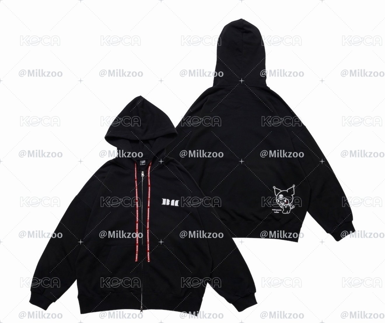 現貨 BABYMONSTER X Kuromi 酷洛米 外套 M