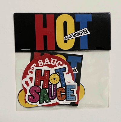 全新未拆HOT SAUCE貼紙組