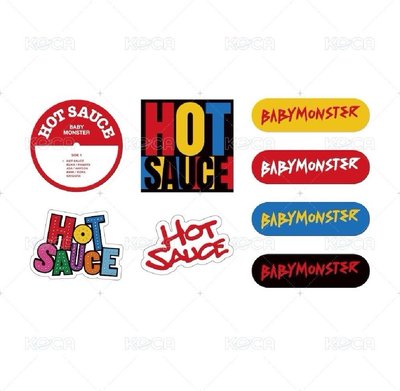 全新未拆HOT SAUCE貼紙組
