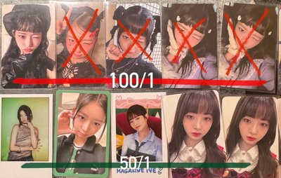 IVE REI 小盤 有少量成員