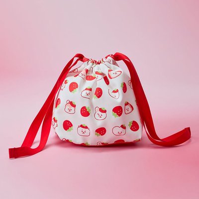 BT21 草莓派對 證件照吊飾/束口袋