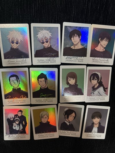 咒術迴戰 懷玉 玉折篇 五夏高專小卡