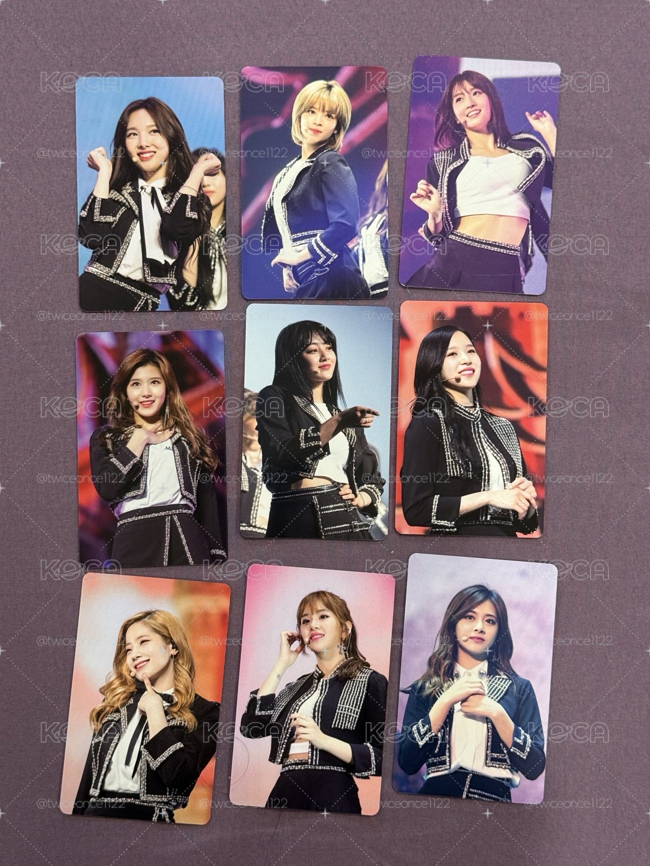 TWICELAND ENCORE DVD小卡 9張不拆 