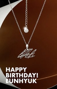 2020 SM ARTIST BIRTHDAY 生日 項鍊 