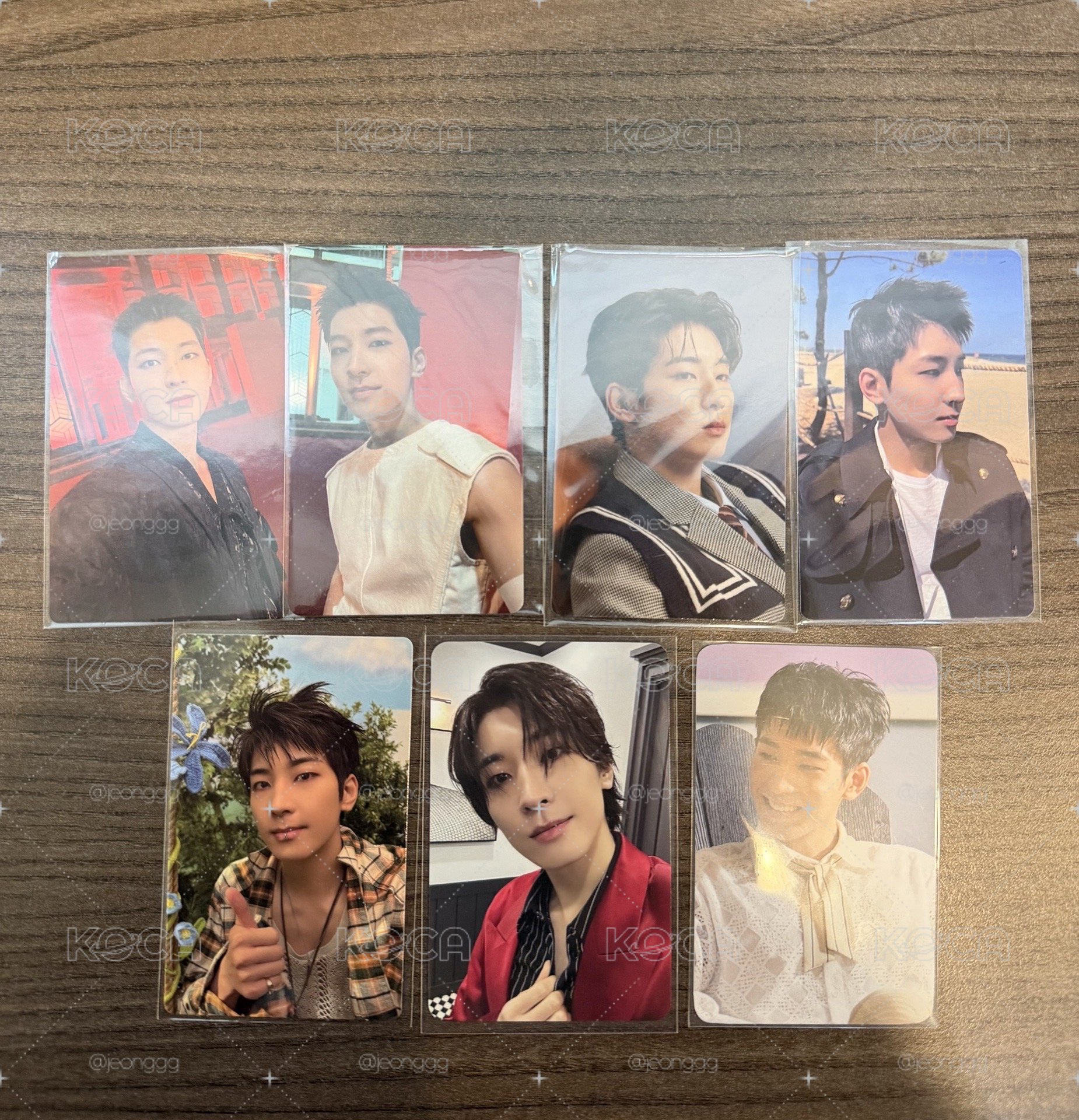 SEVENTEEN 圓卡