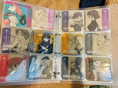 獵人杯墊二彈47張+一彈小傑 1張