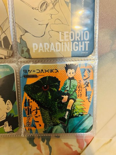 獵人杯墊二彈47張+一彈小傑 1張