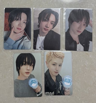 boynextdoor SUNGHO RIWOO 幸運卡 簽售卡 手燈卡