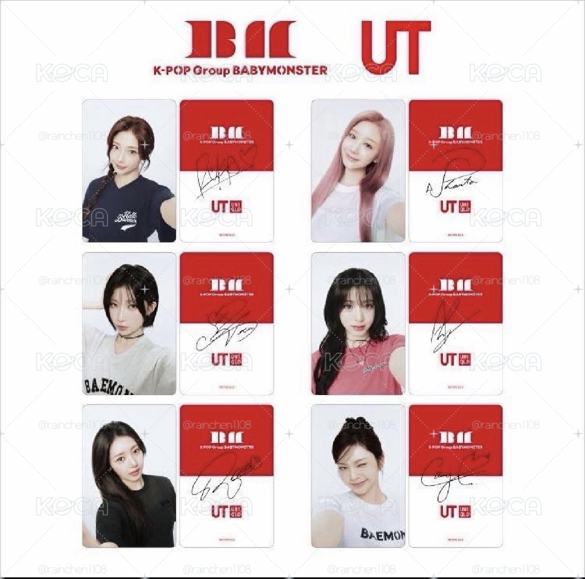 寶怪XUniqlo小卡