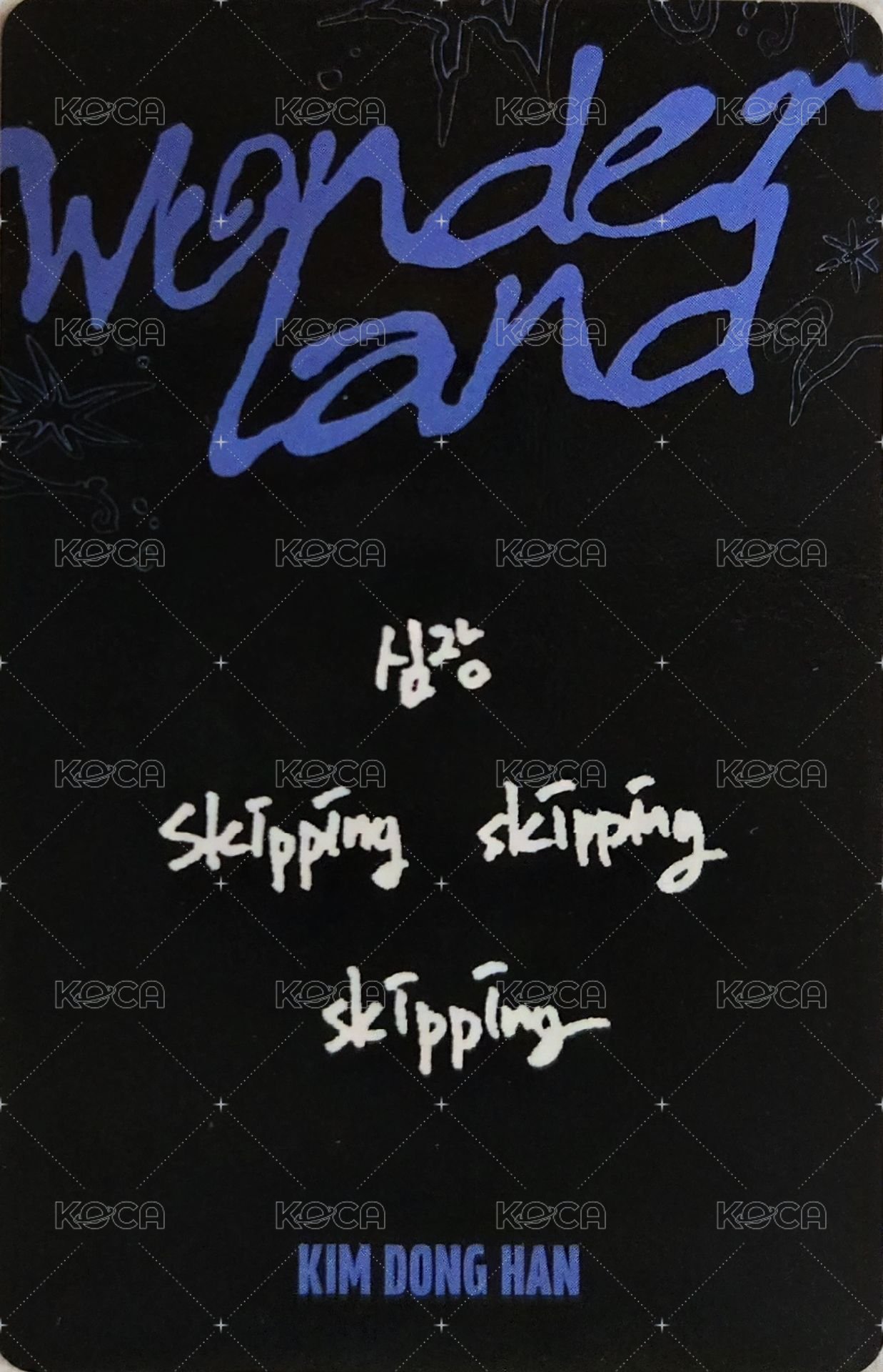 迷你八輯 專輯卡 Haven ver. 背面