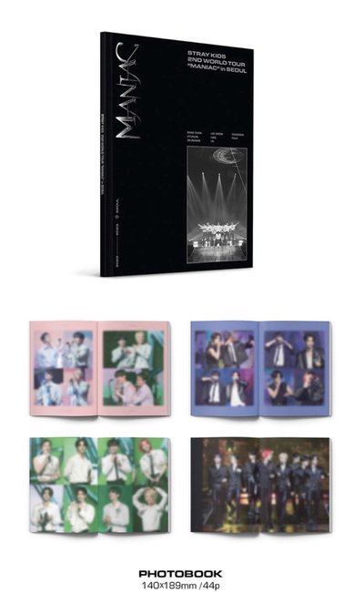 (全新未拆現貨）STRAY KIDS 二巡藍光 [MANIAC] BD版 韓國進口版