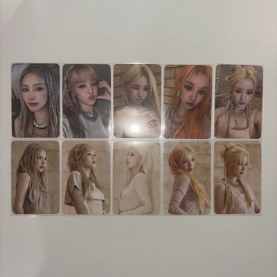 I-dle 迷五I LOVE BG/AM3特典