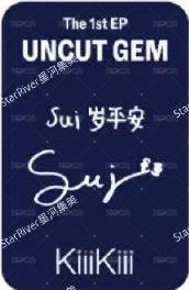 UNCUT GEM sr 1.0 簽售卡 中文卡背 背面