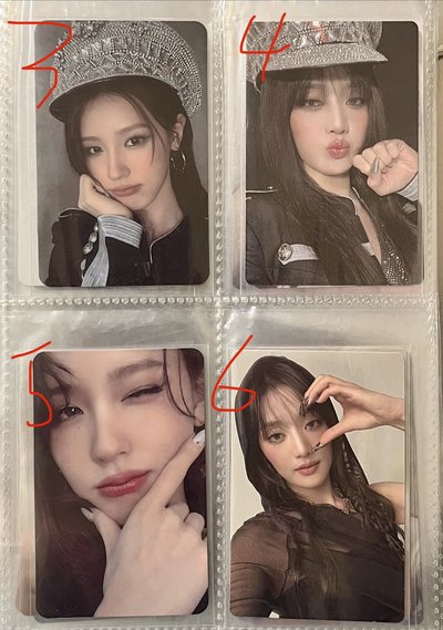 正規二 妮麵刷專輯卡