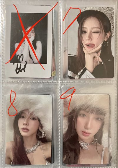 正規二 妮麵刷專輯卡