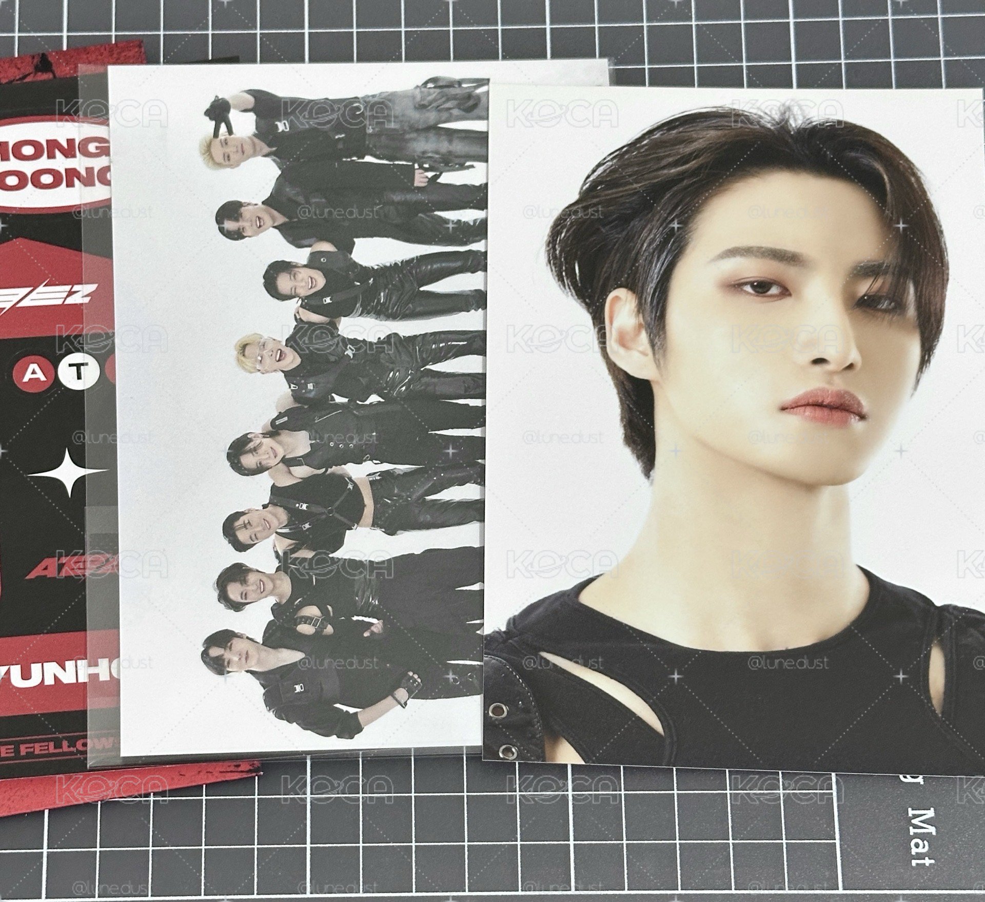 ATEEZ 首爾 安可 彩排卡 ANCHOR SAILOR PACKAGE SOUNDCHECK