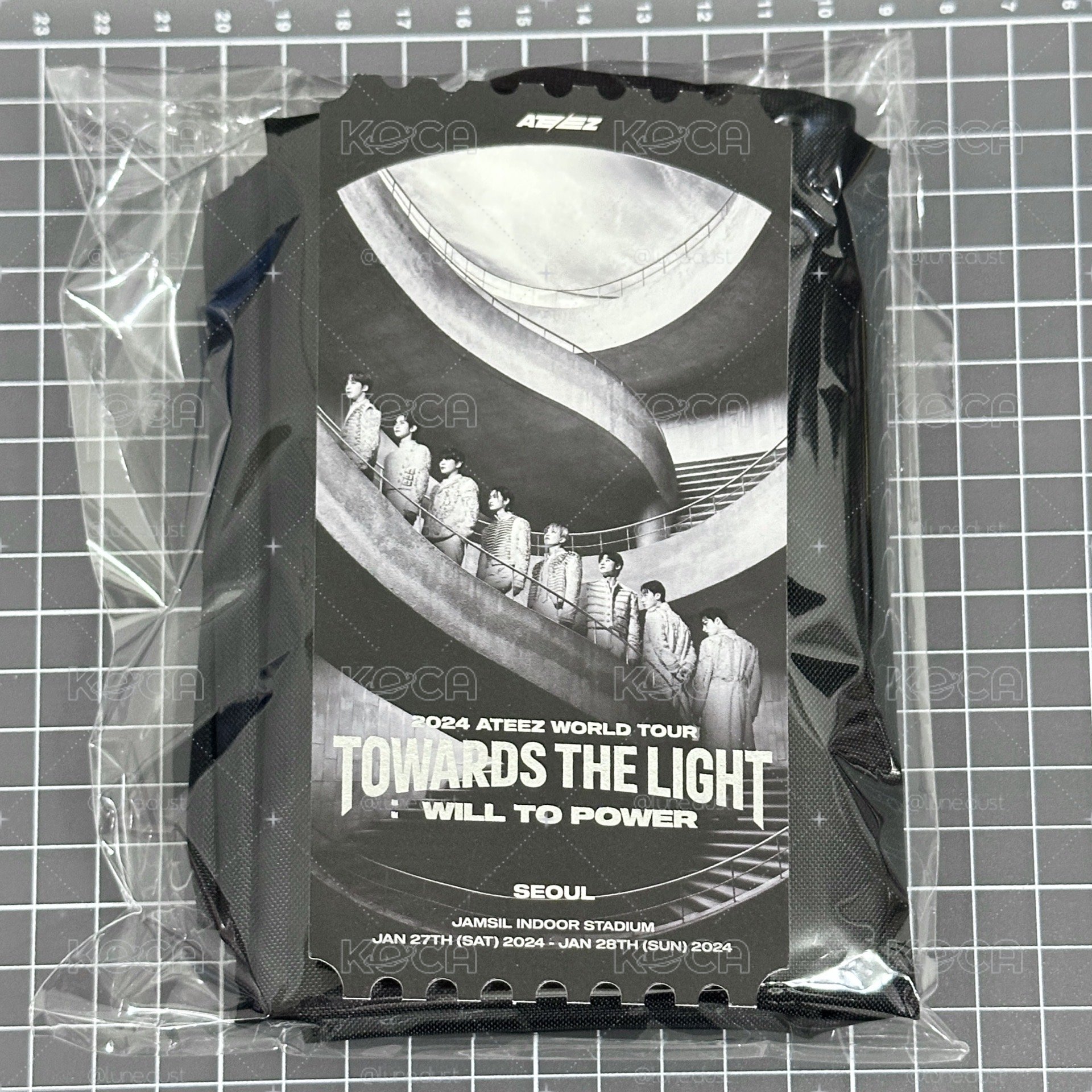 ATEEZ TOWARDS THE LIGHT 首爾 彩排卡 SAILOR PACKAGE SOUNDCHECK