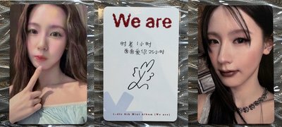 We are 泡泡摩奇 上海線下 3.0 簽售卡 麵