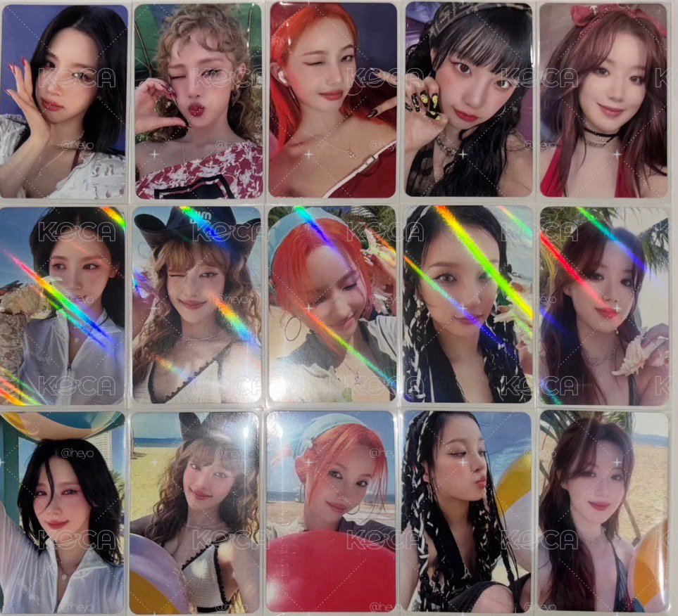 I-dle I SWAY 迷七全員特典賣場 多橘髮娟
