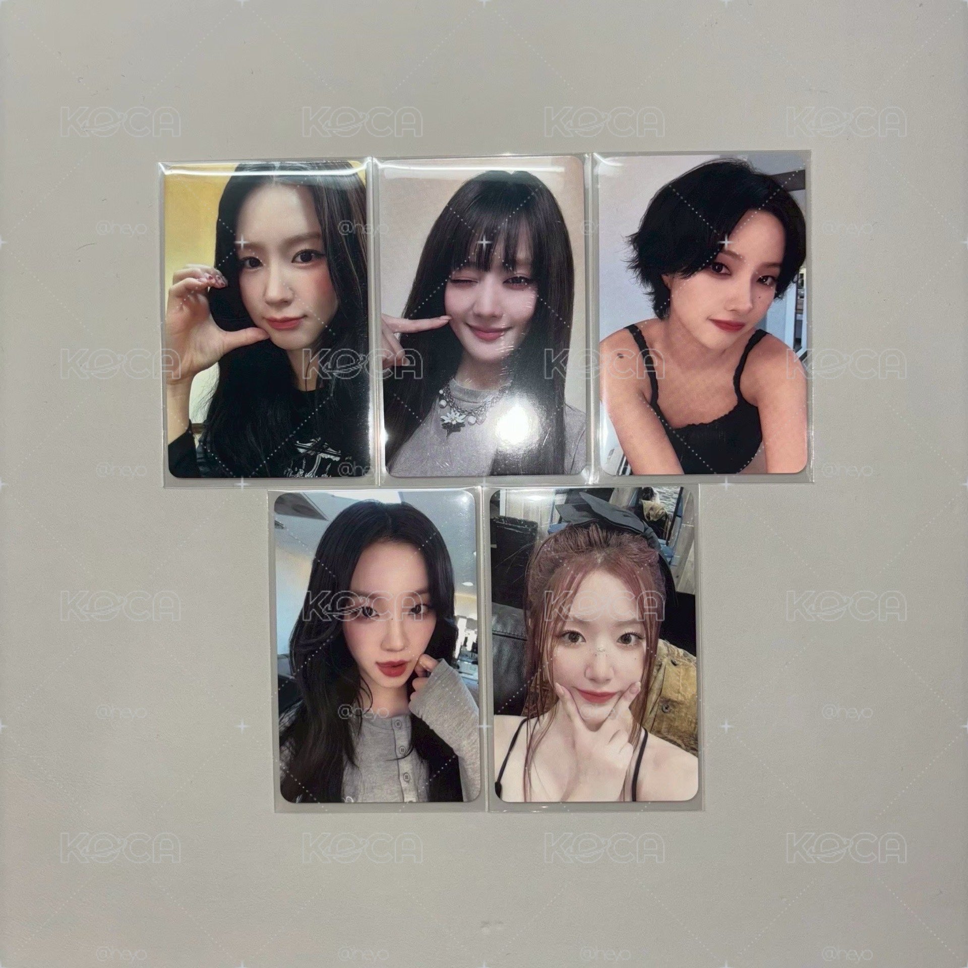 I-dle 各時期QQ音樂星光卡 全員賣場