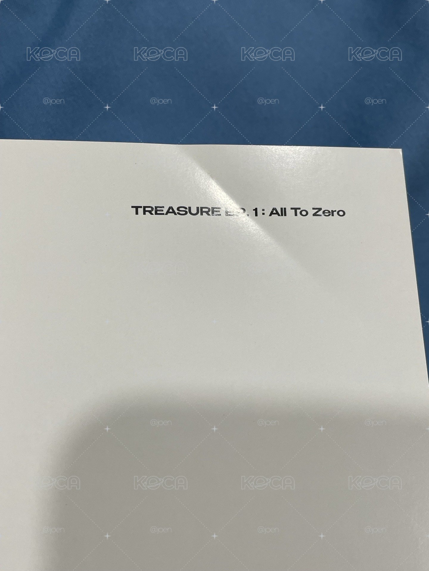 TREASURE : Hidden Map 寫真書整組