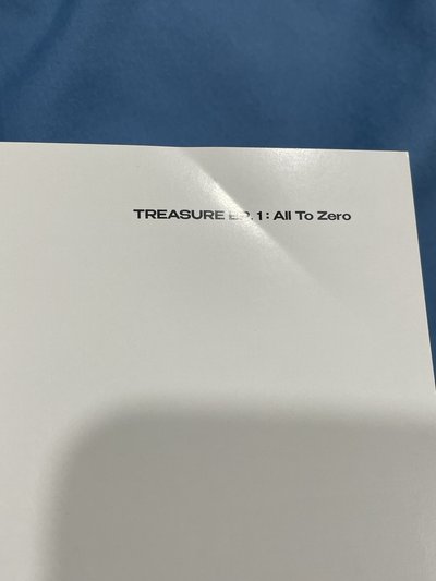 TREASURE : Hidden Map 寫真書整組