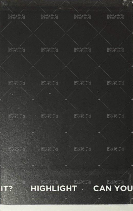 迷1 專輯卡  背面