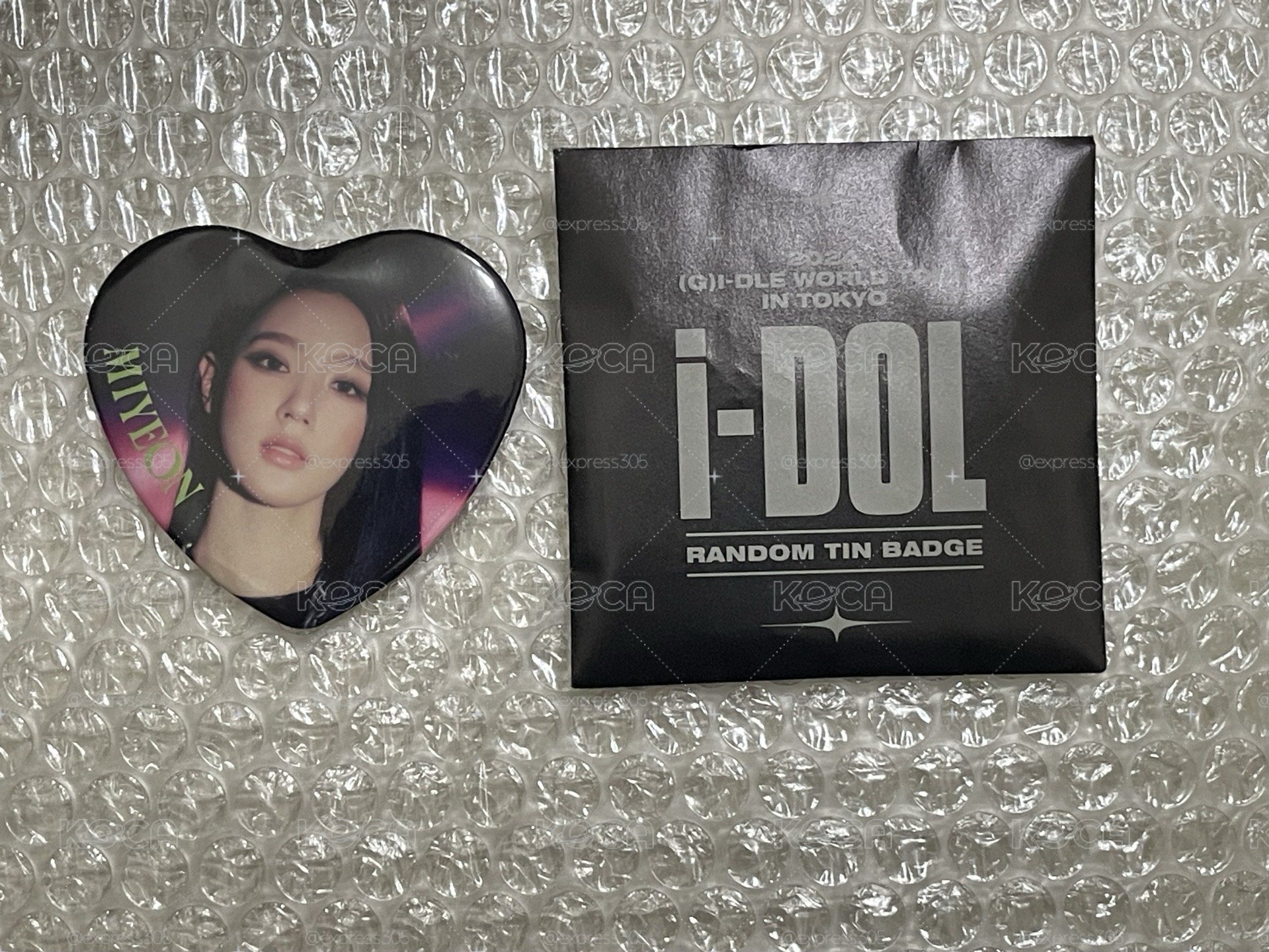 2024 (G)I-DLE 世巡日場 薇娟 徽章