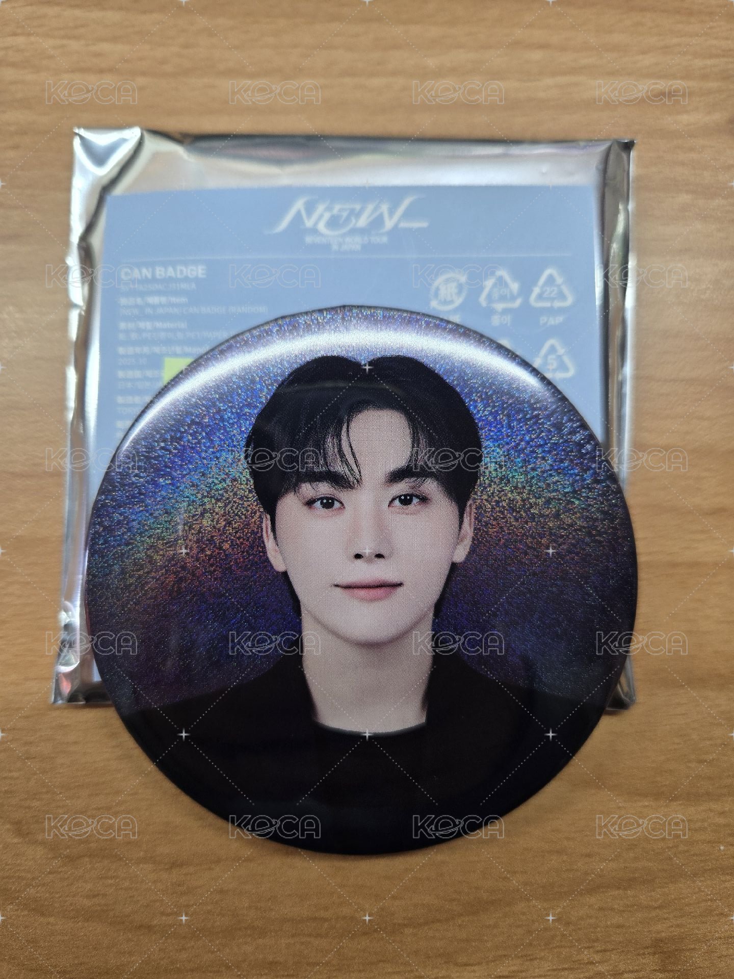 seventeen NEW Japan寛徽章