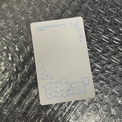 TWS 韓振 迷四 單封 專卡 HANJIN Play Hard