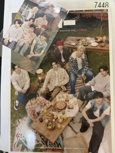 ENHYPEN 一期會員禮、生日小卡、日會雜誌