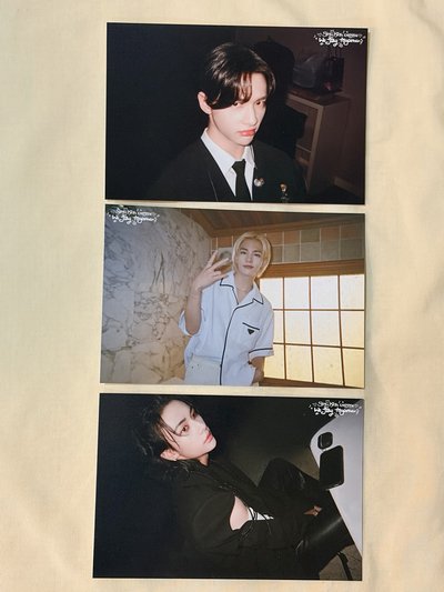 We STAY, together 明信片 ADG 單成員