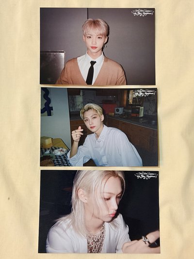 We STAY, together 明信片 ADG 單成員