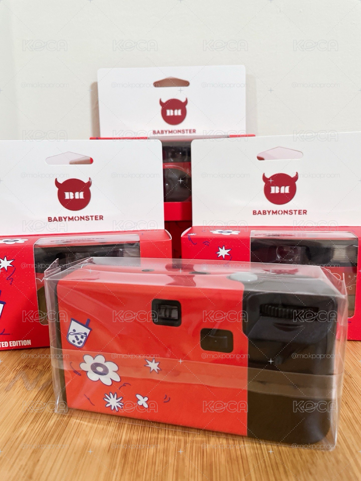 BABYMONSTER 台北FC限定 即可拍 一次性底片相機